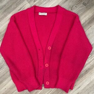 PINK JON & ANNA Button Cardigan